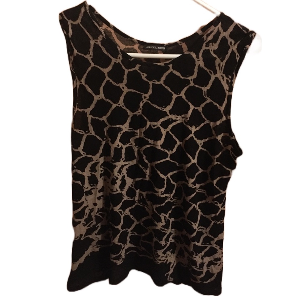 Ann Demeulemeester size 40 France 100% cotton top